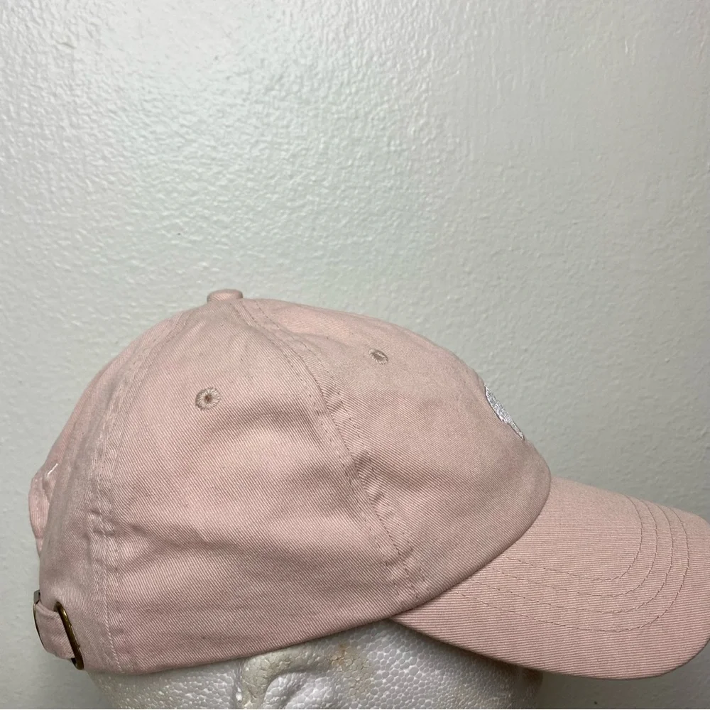 ivory ella Pale Pink Elephant Baseball Cap